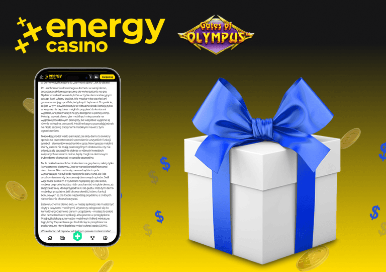 energy casino gates of olympus bonusy