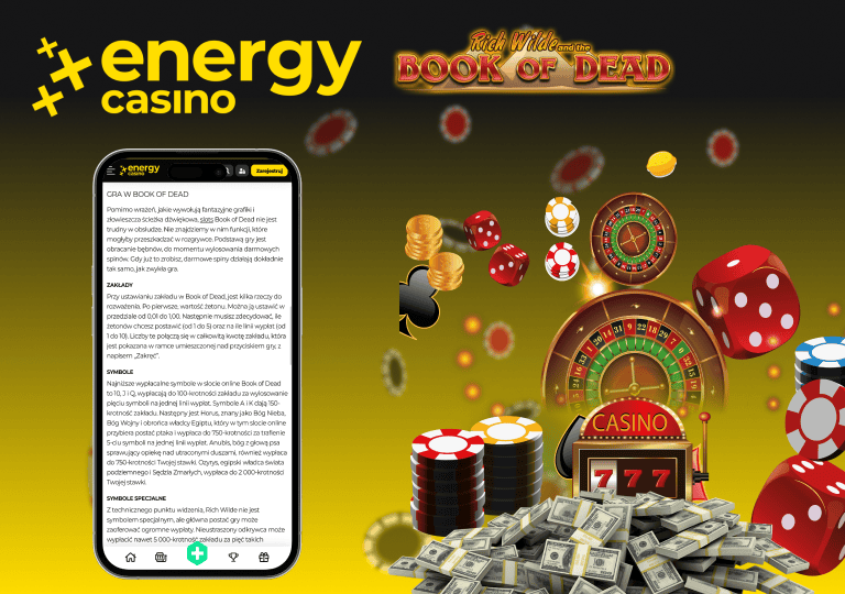 energy casino book of dead jak grac
