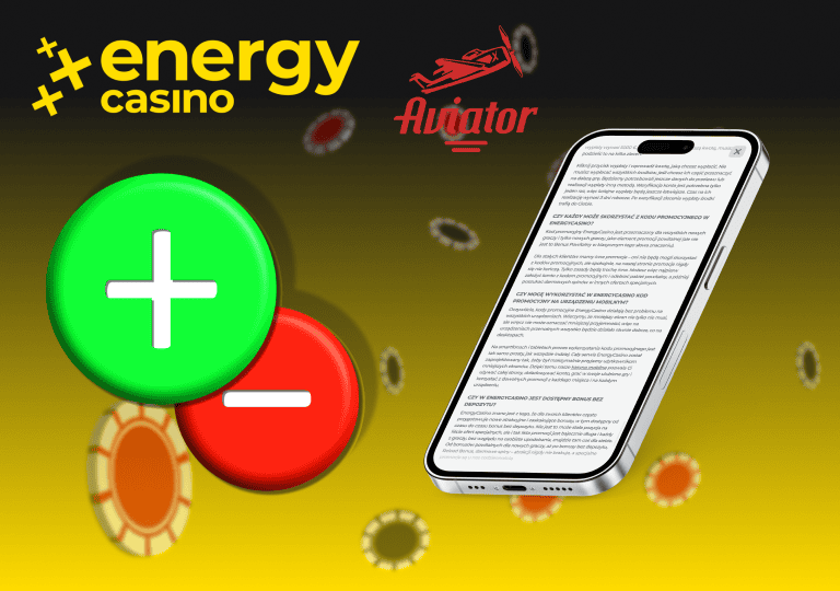 energy casino aviator plusy i minusy