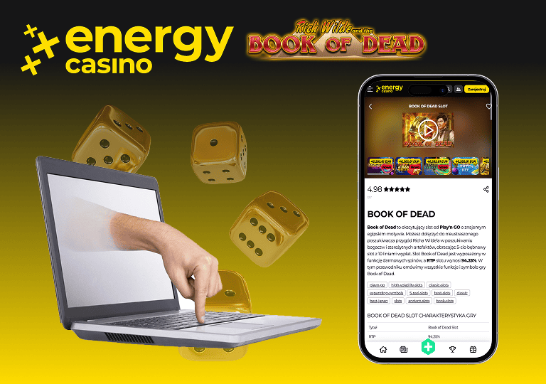 energy casino book of dead podobne gry