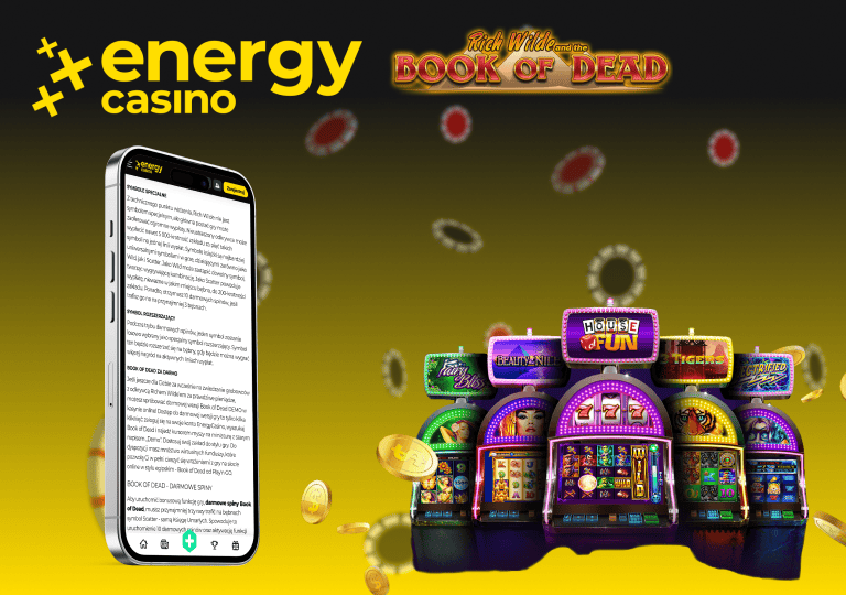 energy casino book of dead symbole