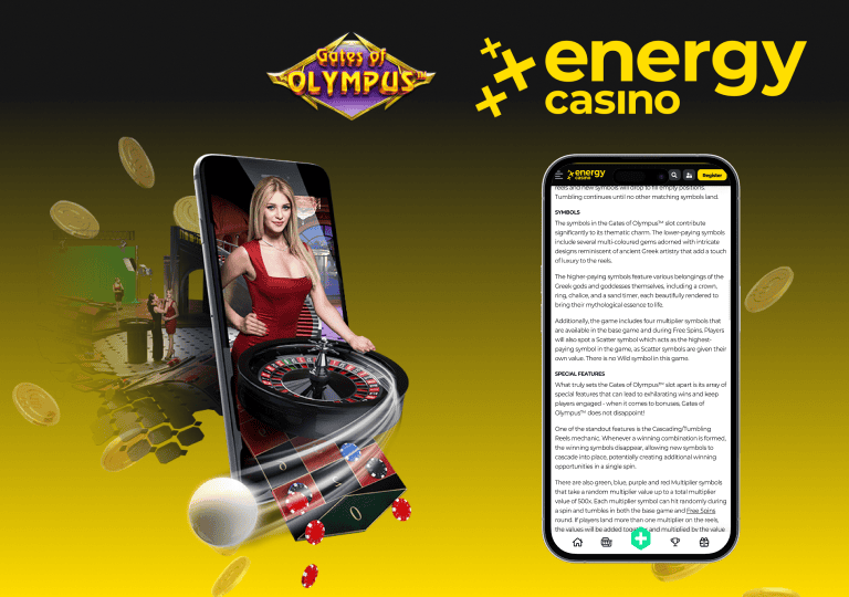 energy casino gates of olympus tabela wyplat