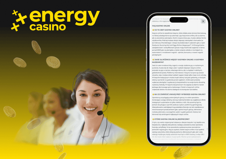 energy casino logowanie typowe problemy