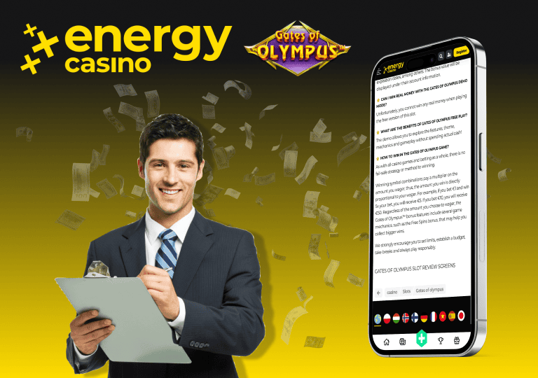 energy casino gates of olympus mini strategie